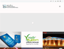 Tablet Screenshot of kutuajans.com.tr